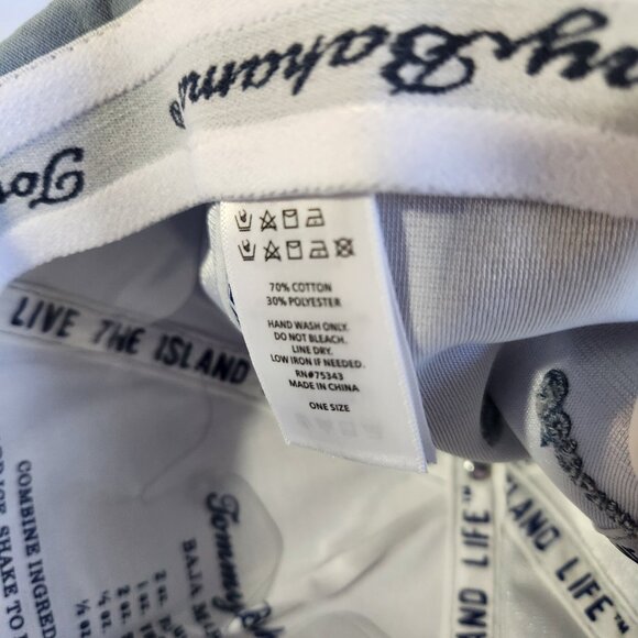 NWT Tommy Bahama Mens Logo OS Light Blue "Tip Your Cap" - Picture 4 of 7